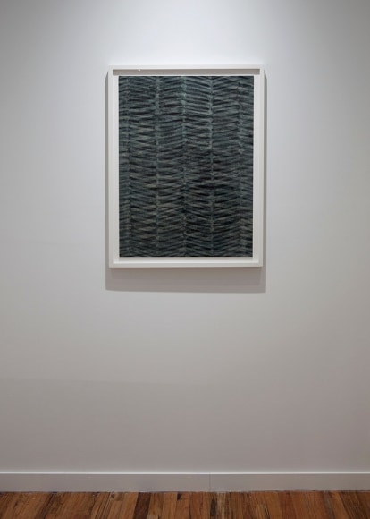 Takuji Hamanaka Japanese woodcut and gampi paper collage exhibition installation