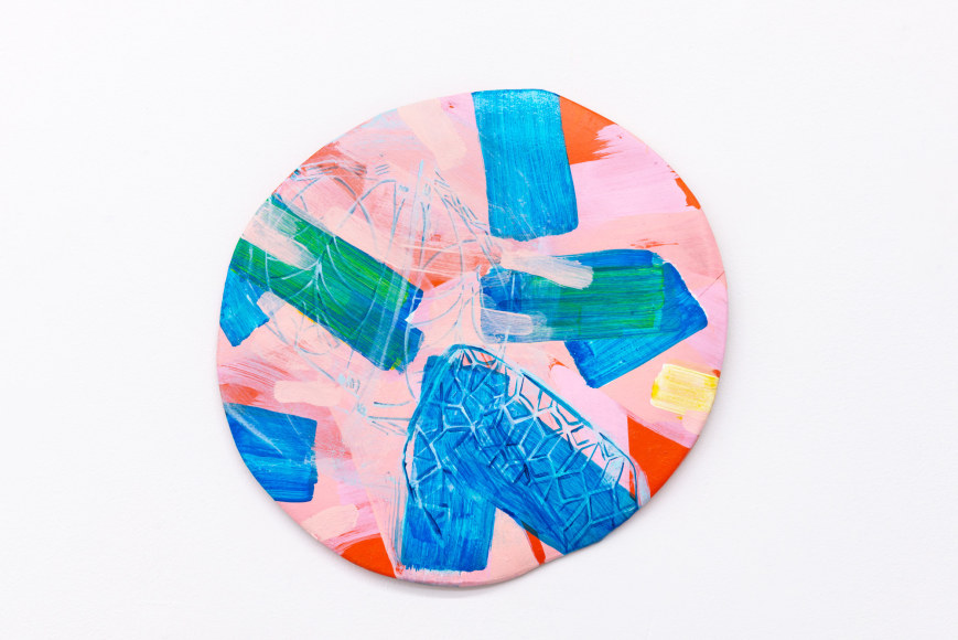 Gorchov Chevron Chair tondo sculpture