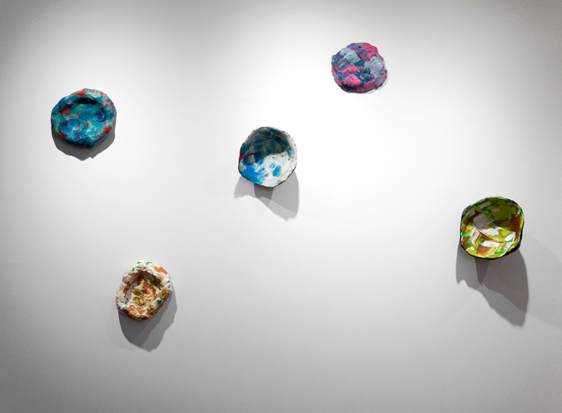 Rachael Gorchov painting sculpture installation view