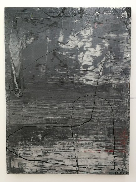 Thaiwijit Puengkasemsomboon Untitled (Monochrome 1), 2017 oil on canvas 47.2 x 35.4 in (120 x 90 cm)