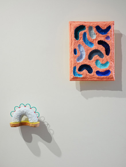 chiaozza two wall sculptures