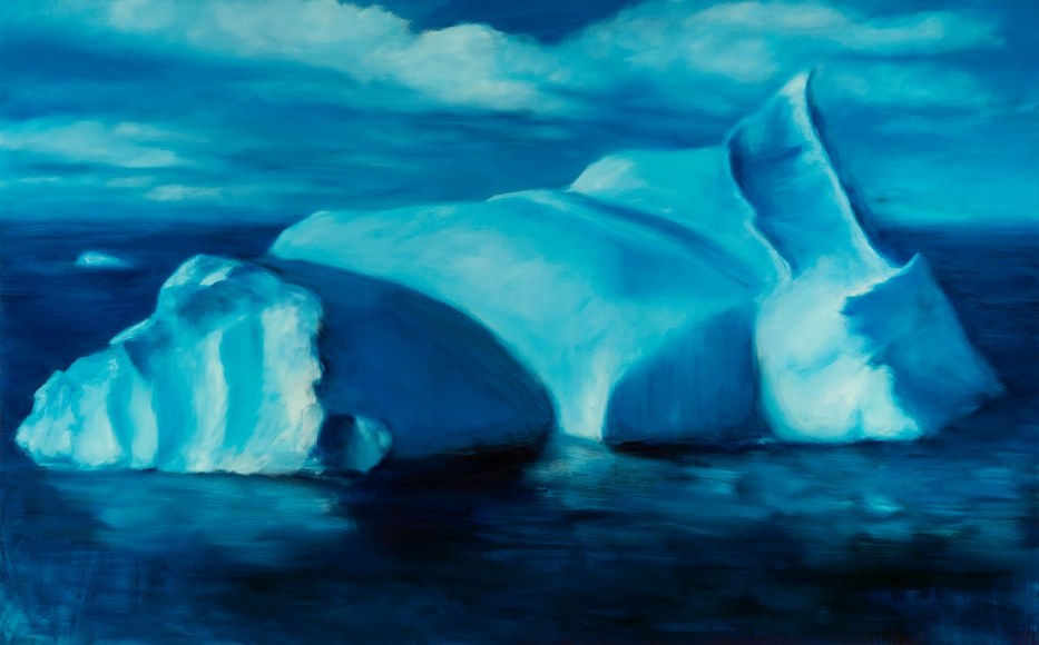 Karen Marston Floating Castle, 2018 Oil on linen 60 x 96 inches