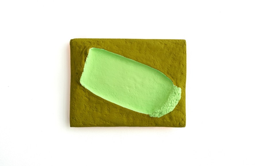 Chiaozza Bright Green Stroke In Olive, 2021