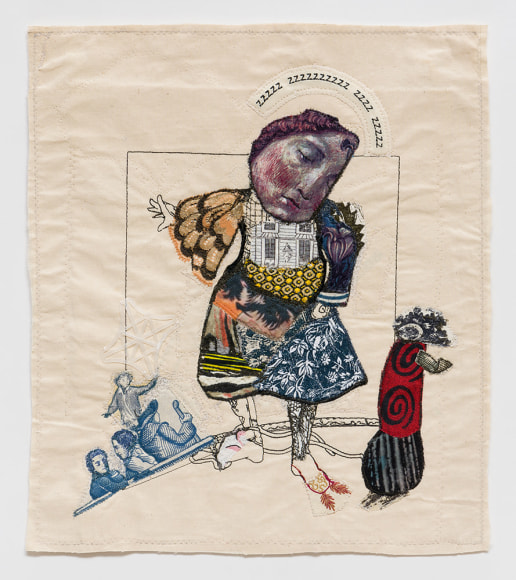 china marks asleep on her feet