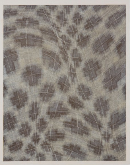 Takuji Hamanaka ​Let Down, 2011 Japanese woodcut with Gampi paper collage 28 x 22 in. / 71.1 x 55.9 cm.