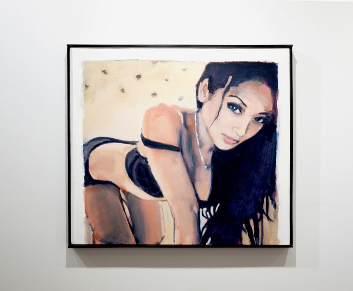 Walter Robinson backpage ad painting