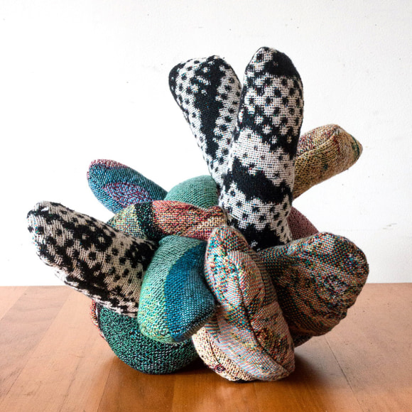 david smith american dream fragment fabric sculpture