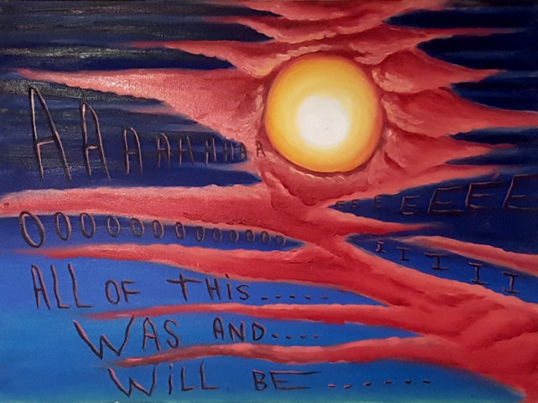 David Sandlin All of This Was and Will Be…, 2015 Oil on canvas 20 x 24 in. / 50.8 x 51 cm.
