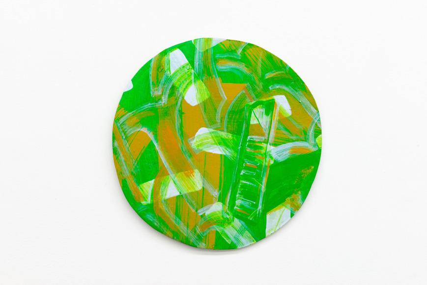 Gorchov Obelisk tondo sculpture