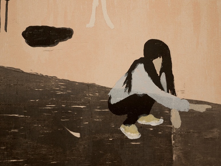 Elin R&oslash;dseth Haters I, detail