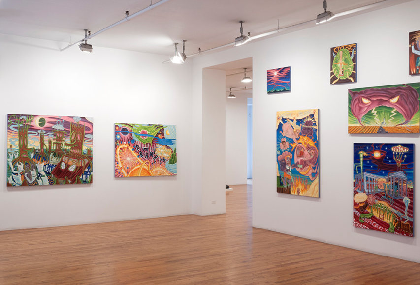 art exhibition installation view