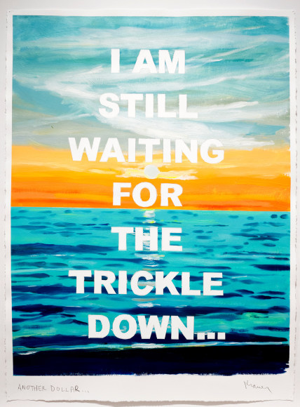 David Kramer painting Another Dollar