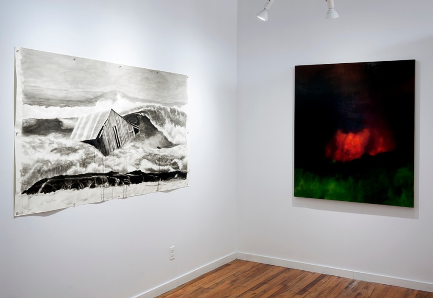 Colleen Blackard and Karen Marston installation