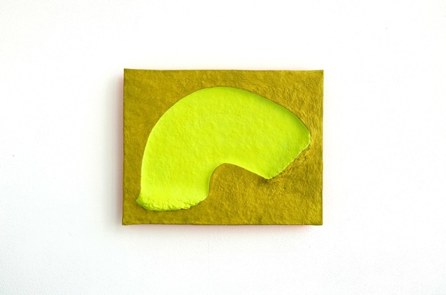 Chiaozza Fluorescent Chartreuse Bow In Chartreuse, 2021