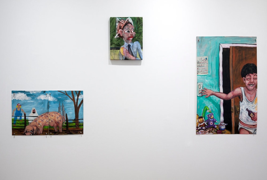 Mariano Ching Danny Licul and Robert Langenegger installation view