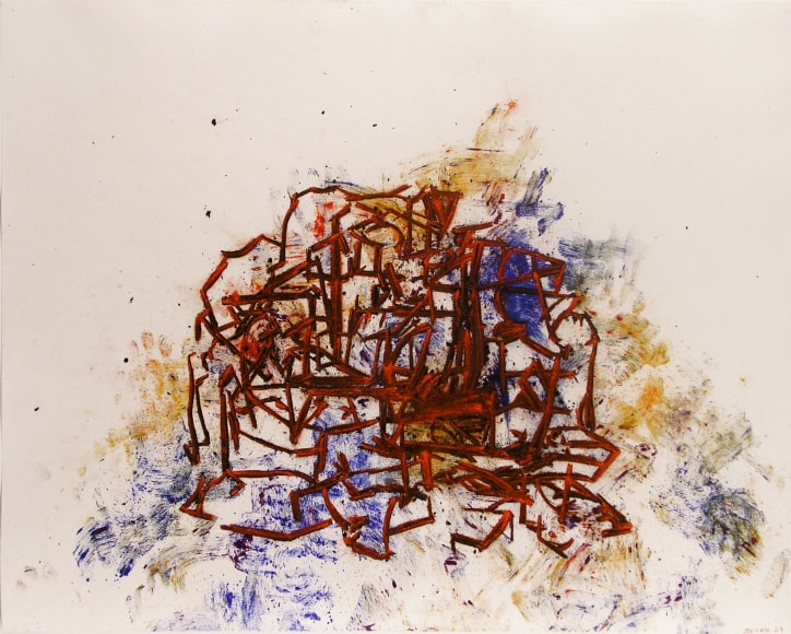 Tony Bevan, Still Life, White, 2009