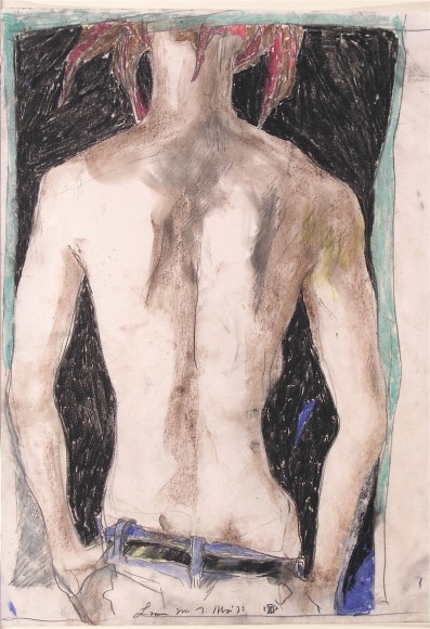 Horst Janssen, Lamme's back, 01/05/1993