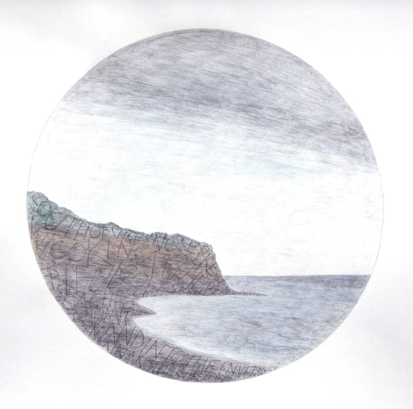 Russell Crotty, Train Ride Near Sitges, 2011