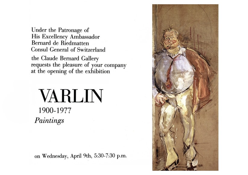 Varlin Paintings 1900 1977