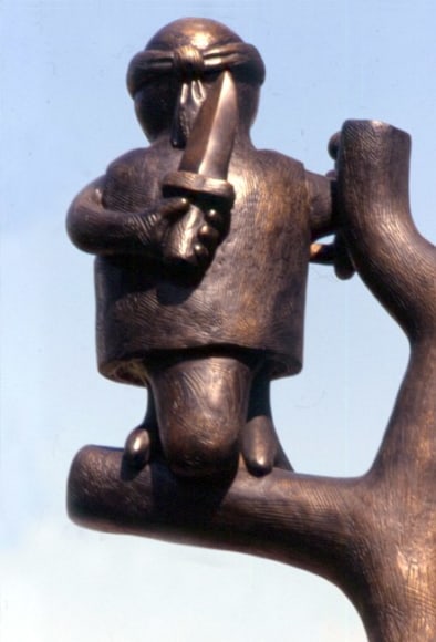 Law of Nature (Tree of Knowledge detail), Mark O.Hatfield US Courthouse, General Services Administration Portland, OR