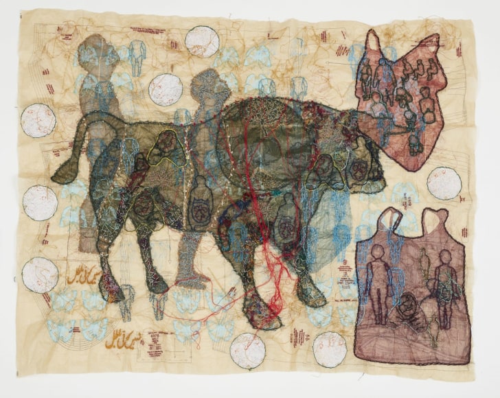 Sacred Bloodlines by Mehwish Iqbal at Hg Contemporary art gallery
