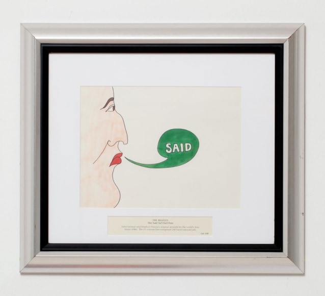The Beatles, She Said So/ I Feel Fine, Cel 109 by John Lennon at If So What by Hg Contemporary Art Gallery