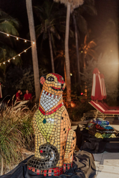 Panther by Zurab Tsereteli at Hg Contemporary art Gallery founded by Philippe Hoerle-Guggenheim