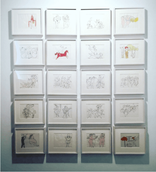 In the Bottom of My Garden by Andy Warhol at Hg Contemporary Art Gallery