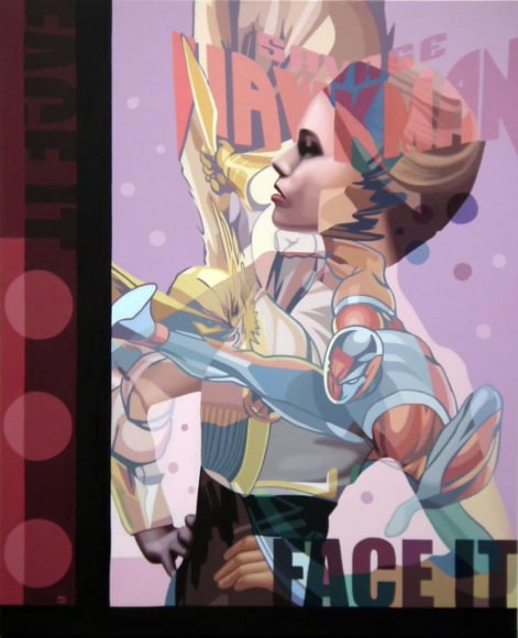 Face of the future by McAlpine Miller at HG Contemporary founded by Philippe Hoerle-Guggenheim