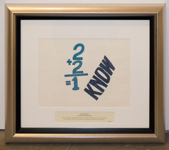 She Said So I Feel Fine Cel 61 by John Lennon at If so, what by Hoerle-Guggenheim Contemporary
