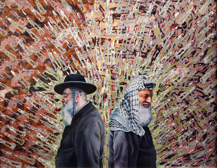 Back to Back Forever Dueling / Siempre Estaran de Espalda, En Duelo from More Was Lost in Cuba by Williams Carmona