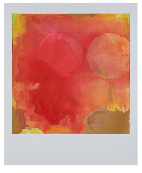 Johannes Wohnseifer, Polaroid-Painting, 2023