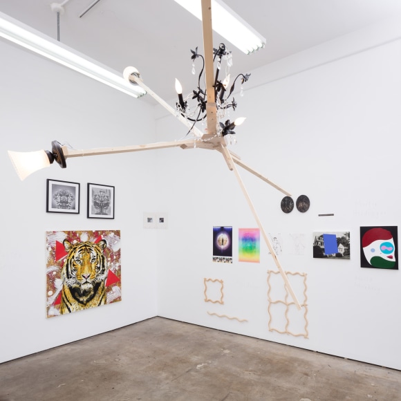 Back to the Shack&nbsp;, Installation view at 313 N. Fairfax Avenue