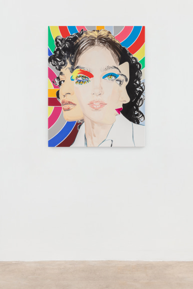 Christiane Lyons, Sonia: Arrangement in Green Shell and Sepia Extra, 2022