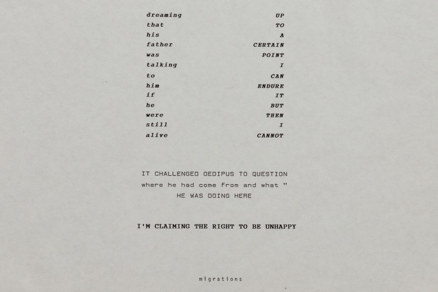 Jack Goldstein Untitled (Selectric Totems) (J)