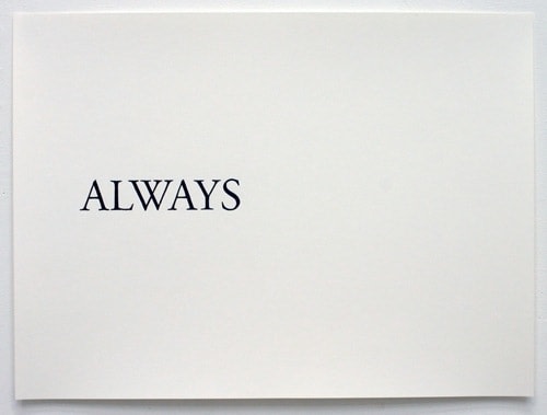 Cody Trepte, Everything Has Already Begun, 2009