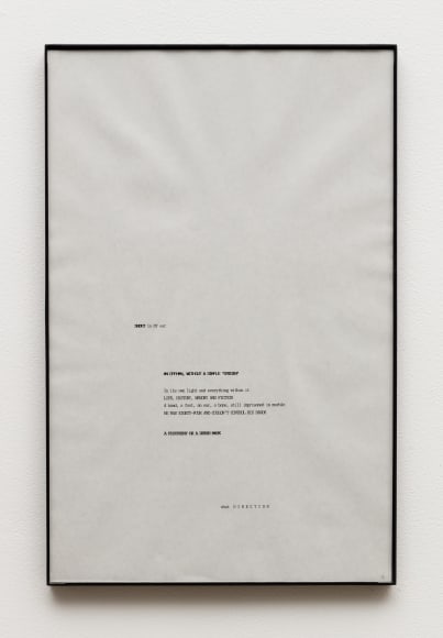 Jack Goldstein Untitled (Selectric Totems) (B)