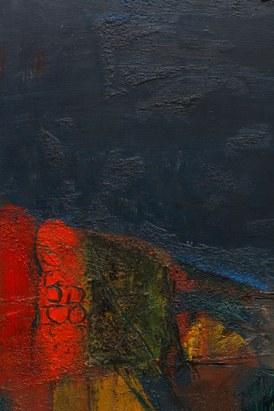 Detail view of Bas Jan Ader Landscape 1963