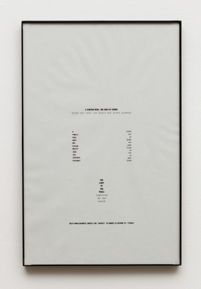 Jack Goldstein Untitled (Selectric Totems) (E)