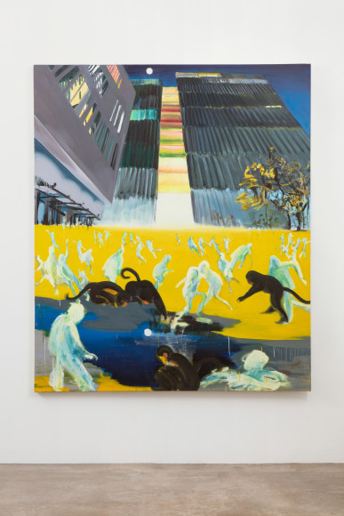 Yifan Jiang, Plaza Monkeys, 2020