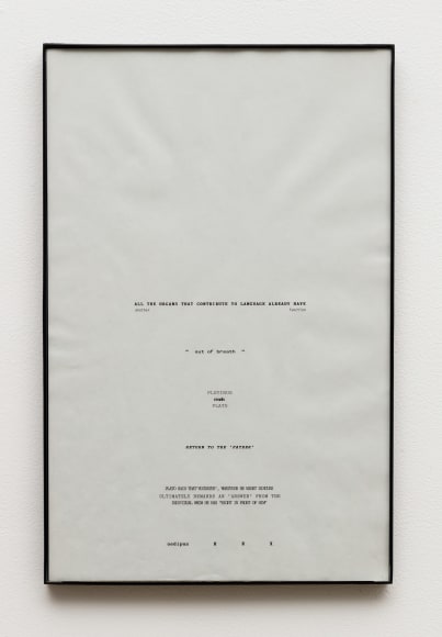 Jack Goldstein Untitled (Selectric Totems) (A)