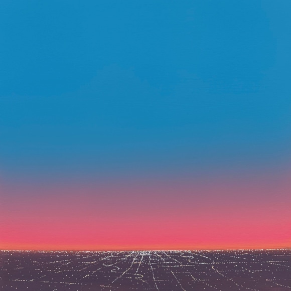 KRISTIN MOORE, L.A. Cityscape (Blue), 2024