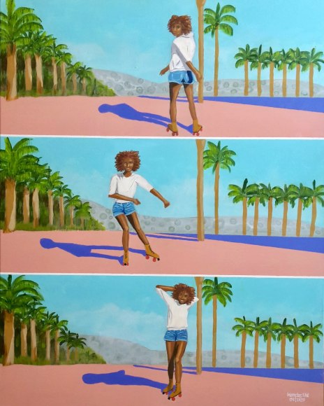 WENCKE UHL, Rollerskate Girl II, 2020