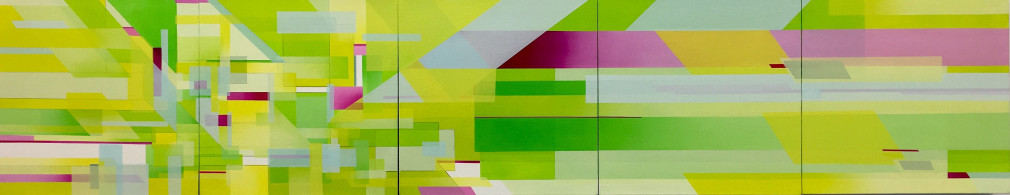 MARNA SHOPOFF Truce, Chartreuse, 2017