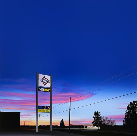 KRISTIN MOORE, Stripes At Sunrise, 2021