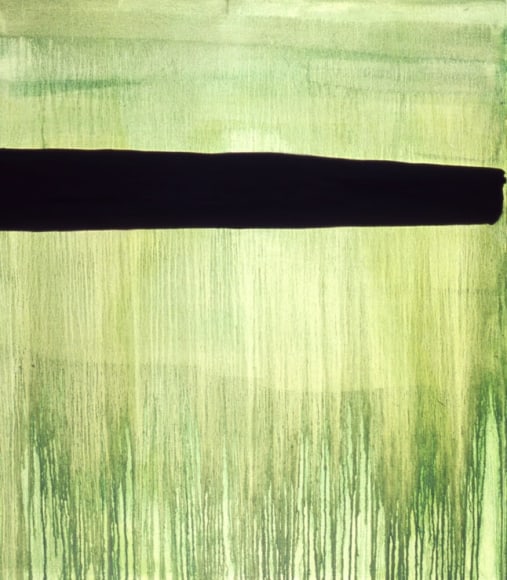 ANASTASIA PELIAS Linked (green and black), 2003-2004