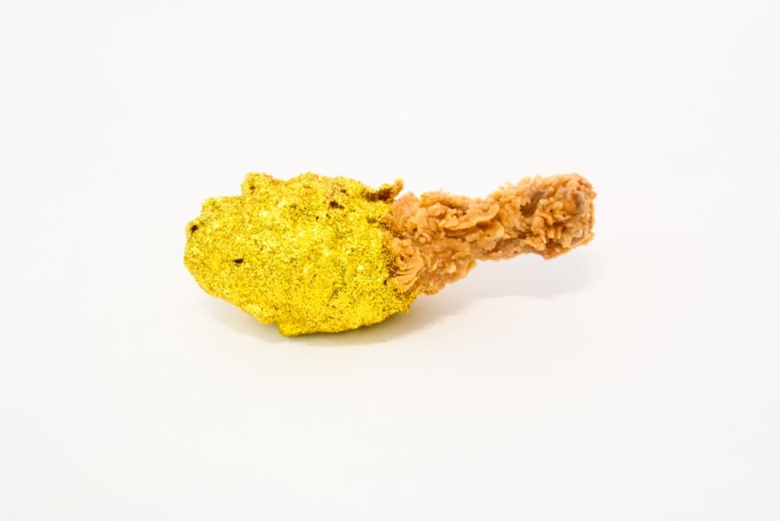 ARTEMIS ANTIPPAS, Chicken (yellow barite), 2014