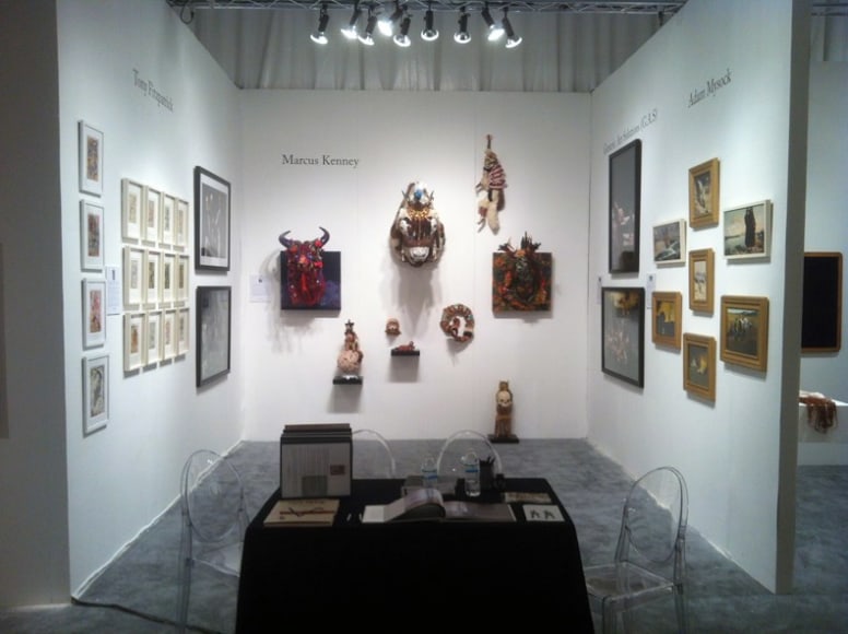 PULSE MIAMI 2012 III JONATHAN FERRARA GALLERY booth F-202, [Installation View]