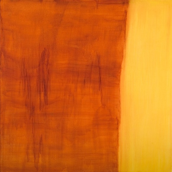 ANASTASIA PELIAS Washed (orange oxide, yellow), 2008