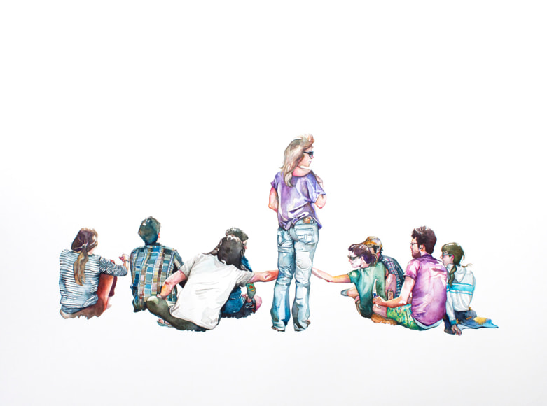 MICHELLE RAMIN, Summer Moon, 2014